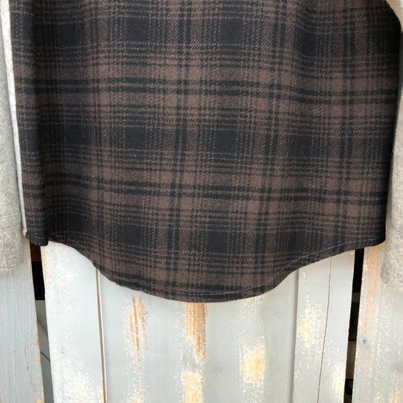 Raised By Wolves x Woolrich Plaid Contrast Button Shirt Sz M Unisex - Picture 12 of 15